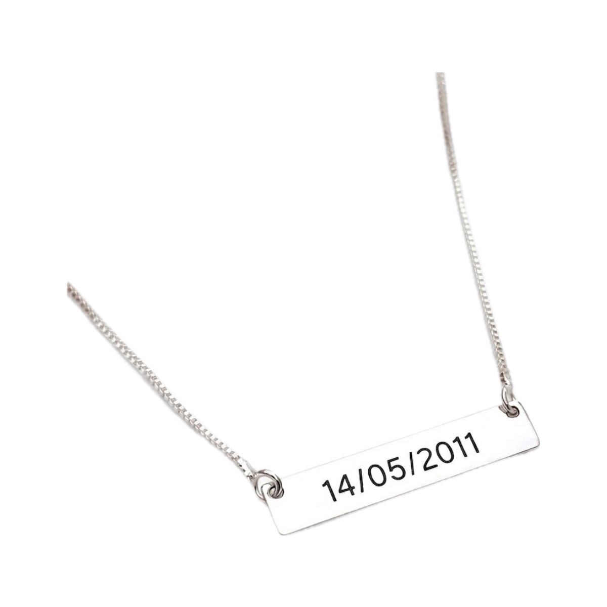 Colar Plaquinha Personalizada